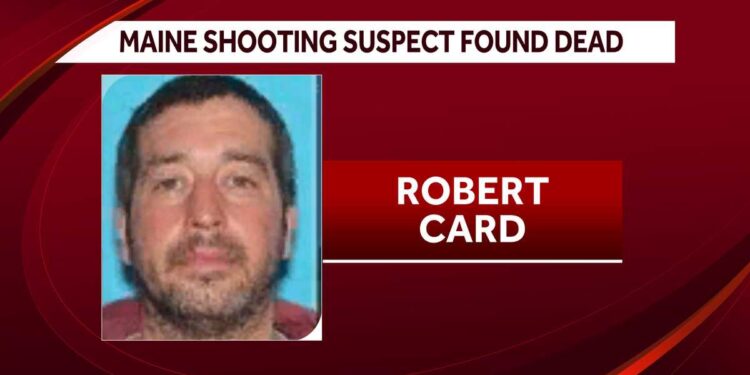 Update zur Schießerei in Maine: Verdächtiger Robert Card nach Fahndung tot aufgefunden