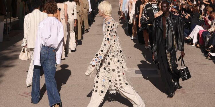 Stella McCartney revives greatest hits with ‘nature-positive’ show in Paris