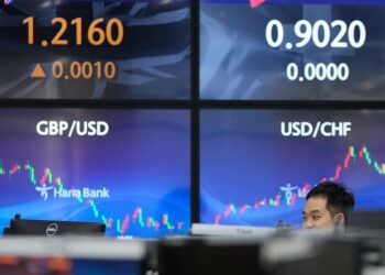 Asian shares trade mixed as investors look ahead to economic data