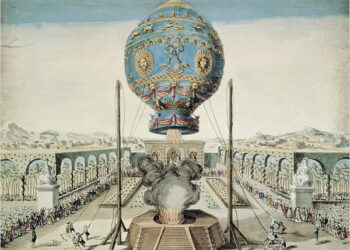 On this day in 1783: The first crewed hot-air balloon flight was made by Jean-François Pilâtre de Rozier and François Laurent, marquis d’Arlandes
