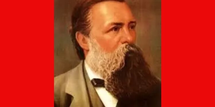 On this day in 1820: German philosopher Friedrich Engels, coauthor with Karl Marx of The Communist Manifesto, was born