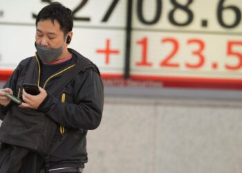 Global shares are mostly higher ahead of US inflation data and a US-China summit