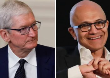 Microsoft tops Apple as world’s most valuable public company