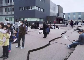 Japan issues tsunami warning and tells residents to evacuate after strong earthquakes