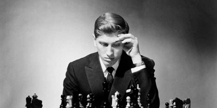 On this day in 2008: Bobby Fischer, who became the youngest grandmaster in history when he received the title in 1958, died at age 64