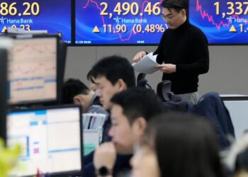 Chinese stocks lead Asia’s gains, Evergrande faces liquidation