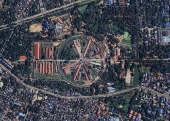 Huge and secretive prison expansion in Myanmar revealed by satellite images