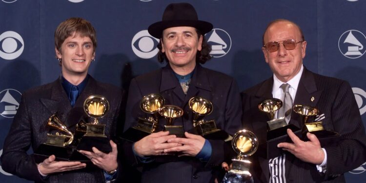 On this day in 2000: Mexican-born American musician Carlos Santana won eight Grammy Awards for Supernatural
