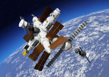 On this day in 1986 – The Soviet Union launched the core module of the space station Mir.