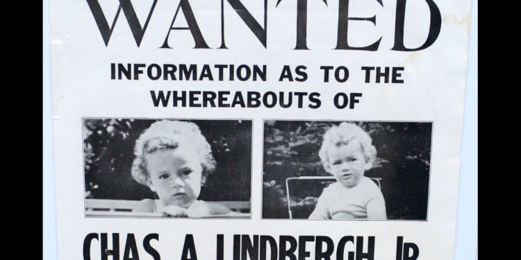 On this day in 1932: The infant son of American aviator Charles A. Lindbergh was abducted from his home