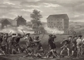 On this day in 1775: the American Revolution began