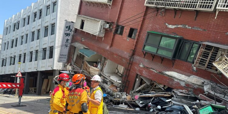 Taiwan’s strongest earthquake in 25 years kills nine; 50 missing