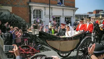 On this day in 2018: Prince Harry married American actress Meghan Markle 