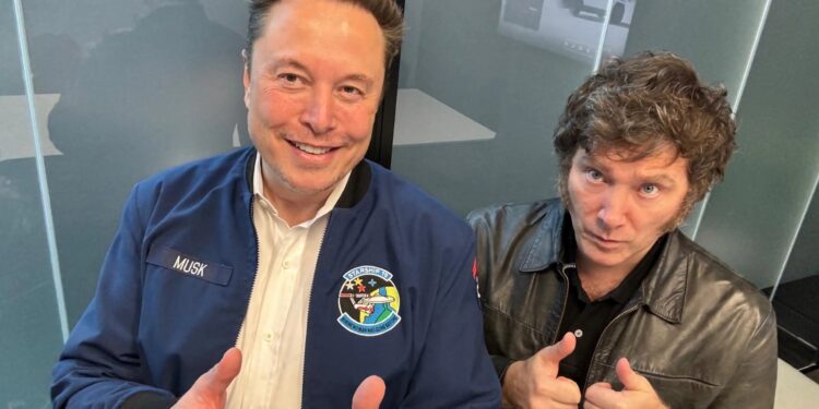 Argentina’s controversial president “el loco” is Elon Musk’s new bestie