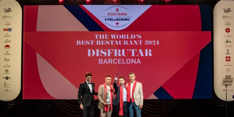 Disfrutar named Best Restaurant in the World 2024