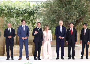 G7 leaders tackle the issue of migration on the second day of their summit in Italy
