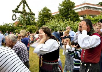 The mystical pagan traditions still celebrated in Sweden at Midsummer