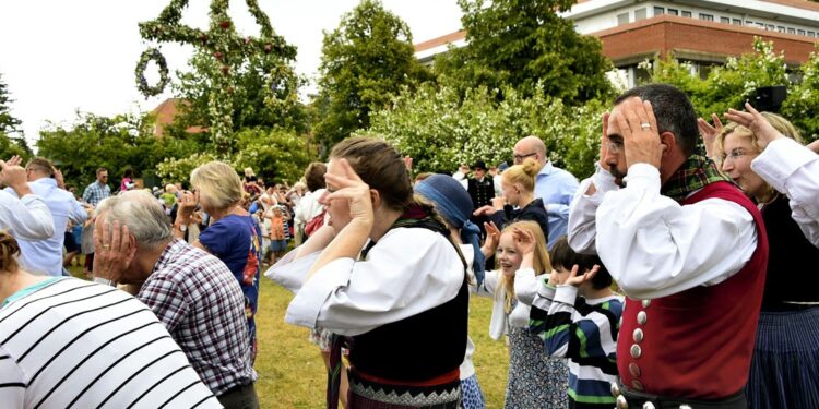 The mystical pagan traditions still celebrated in Sweden at Midsummer