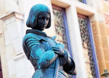 On this day in 1429: Joan of Arc led the French army against the English at Patay, France