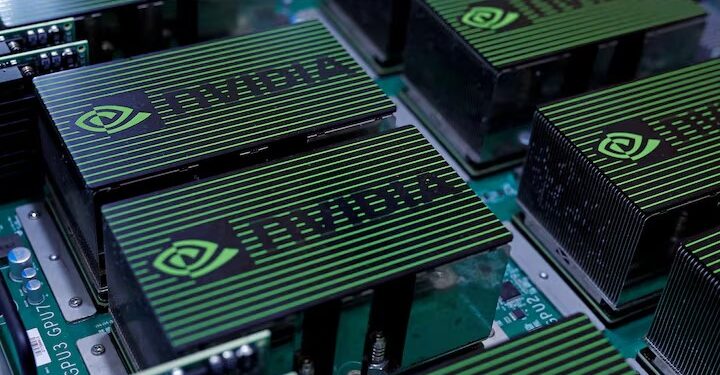 Nvidia shares surge nearly 7%, bouncing after $430 billion market slump