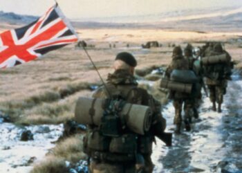 On this day in 1982: The surrender at Port Stanley to the British military concluded the Falkland Islands War