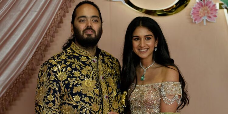 The son of Asia’s richest man gets married in the year’s most extravagant wedding