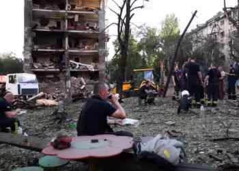 Biden decries Russian ‘brutality’ over deadly Ukraine strikes as Nato leaders gather