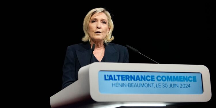 France election live: first-round results give far-right alliance 33% of vote, as PM warns Le Pen at ‘gates of power’