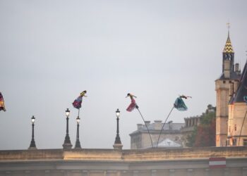 Paris Olympic Games opening ceremony: a high-kitsch, riverside spectacle and Celine Dion