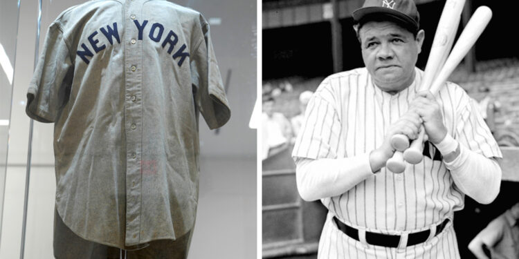 Babe Ruth’s ‘called shot’ jersey sells at auction for over $24 million