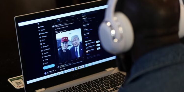 Rambling Trump, Musk interview marred by tech issues