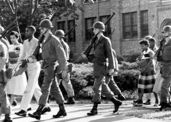 On this day in 1957: Federal troops sent into Little Rock, Arkansas