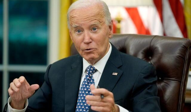 ‘He’s lying’: Biden hits back at Trump on storm Helene as he announces plans for surveying damage