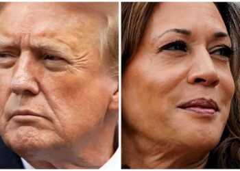 Harris holds steady, marginal 45%-42% lead over Trump