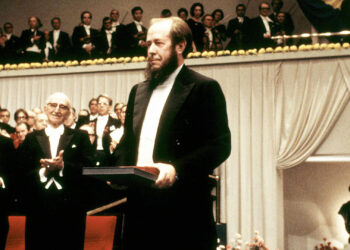 On this day in 1970: Aleksandr Isayevich Solzhenitsyn was awarded the Nobel Prize for Literature.