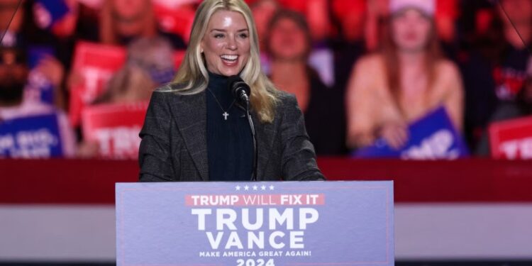 Trump names Pam Bondi as attorney general pick after Gaetz steps aside