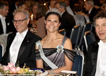 Crown Princess Victoria of Sweden and other royals in effortless elegance at the Nobel Prize Awards Ceremony and dinner – Pictures