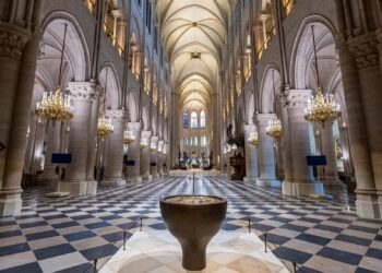 Notre Dame review – glorious resurrection is as close to time travel as it gets