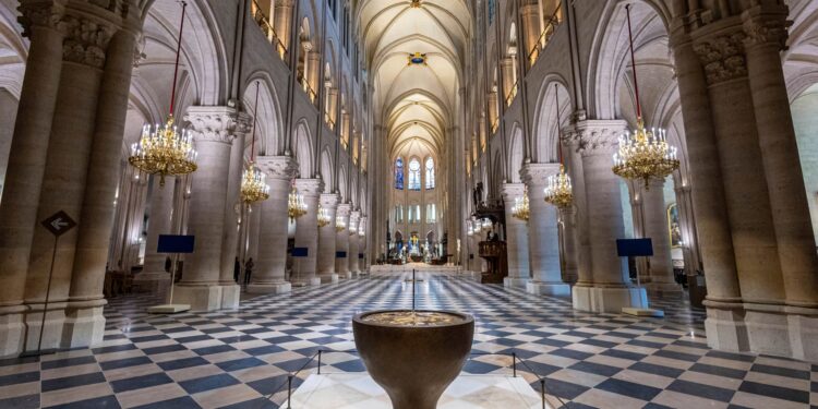 Notre Dame review – glorious resurrection is as close to time travel as it gets