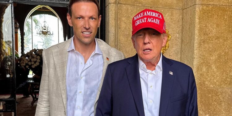 Far-right activists from Germany spent US election day at Trump’s Mar-a-Lago