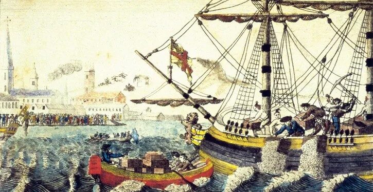 On this day in 1773: Boston Tea Party