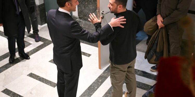 Zelenskyy says he discussed French troop idea with Macron