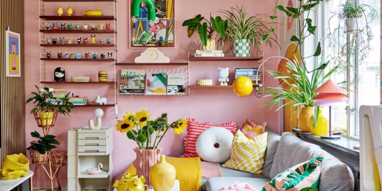 In living colour: this Swedish hillside house is a pop-tastic wonderland