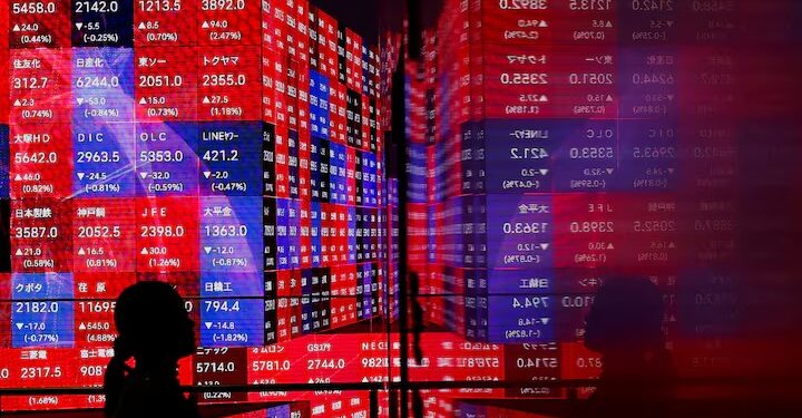 Asia equities slide with US stock futures on China’s AI push; dollar firms