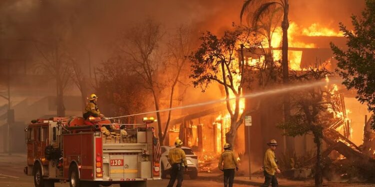 The LA county wildfires could be the costliest in US history
