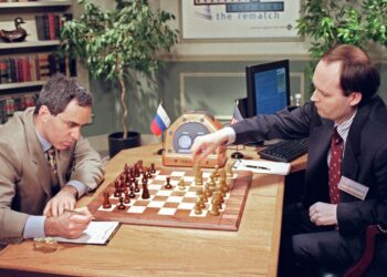 On this day in 1996: Kasparov versus the computer “Deep Blue” chess match