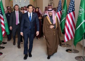 Russian and US officials meet in Saudi Arabia for peace talks, without Kyiv