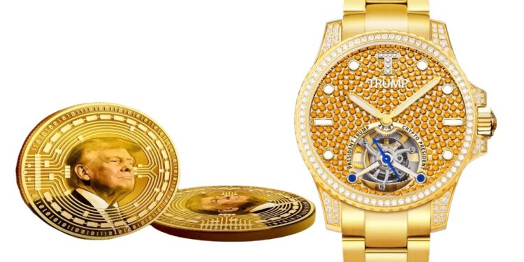 Coins, watches and more: A look at Trump’s crypto-related ventures, by the numbers