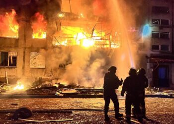 Russia launches devastating attack on Ukraine after Trump’s defence of Putin