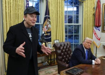 Tesla shares have plunged while Musk takes on Washington. Is that the reason?